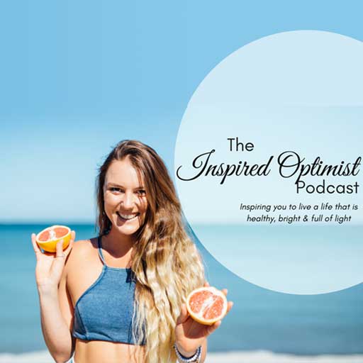 The inspired optimist podcast logo