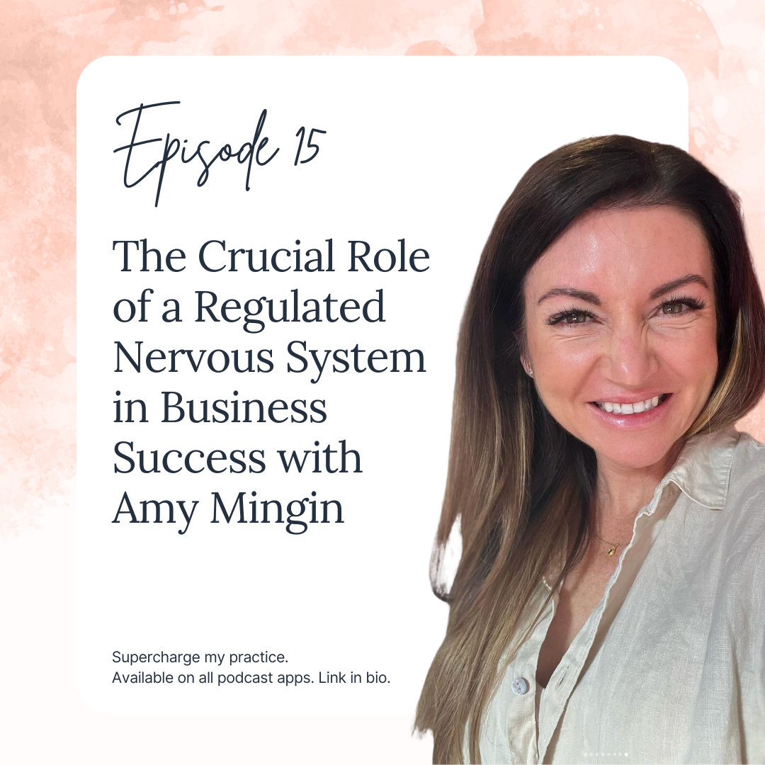 Mastering Success: The Crucial Role of a Regulated Nervous System in Business Success with Amy Mingin